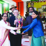 A beautiful band display took place in the At Home program at Raj Bhavan, CM Hemant and Babulal participated